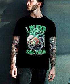 Boston Celtics I Bleed Celtics Basketball Fan Forever T Shirt