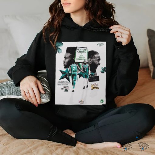 Boston Celtics Jaylen Brown 2024 World Champions NBA Finals shirt
