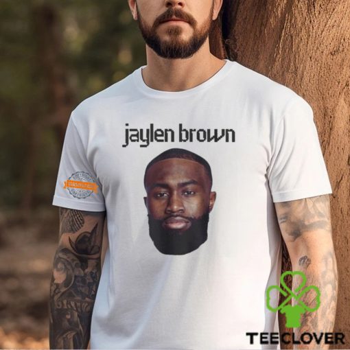 Boston Celtics Jaylen Brown Face NBA Finals Champions 2024 Signature Shirt