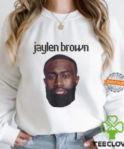 Boston Celtics Jaylen Brown Face NBA Finals Champions 2024 Signature Shirt