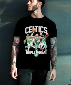 Boston Celtics Jrue Holiday Jayson Tatum Jaylen Brown The Triple Threat T Shirt