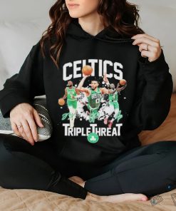 Boston Celtics Jrue Holiday Jayson Tatum Jaylen Brown The Triple Threat T Shirt