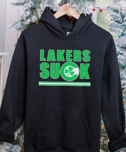 Boston Celtics Lakers suck hoodie, sweater, longsleeve, shirt v-neck, t-shirt