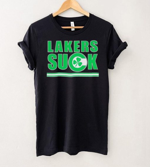 Boston Celtics Lakers suck hoodie, sweater, longsleeve, shirt v-neck, t-shirt