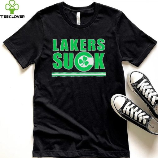 Boston Celtics Lakers suck hoodie, sweater, longsleeve, shirt v-neck, t-shirt