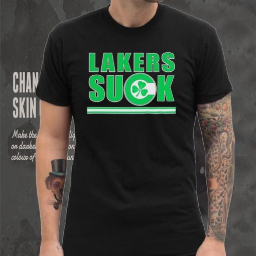 Boston Celtics Lakers suck hoodie, sweater, longsleeve, shirt v-neck, t-shirt