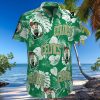 Boston Celtics Logo Tropical Hawaiian Shirt