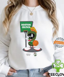 Boston Celtics Looney Tunes Marvin the Martian shirt