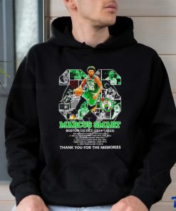 Boston Celtics Marcus Smart 2014 2023 signature thank you for the memories hoodie, sweater, longsleeve, shirt v-neck, t-shirt