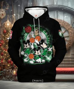 Boston Celtics Mickey Mouse Basketball Best Players Design Hoodie Sweathoodie, sweater, longsleeve, shirt v-neck, t-shirt 3D