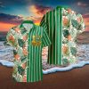 Boise State Broncos Custom Name Personalized Camo Flower Pattern Hawaiian Shirt