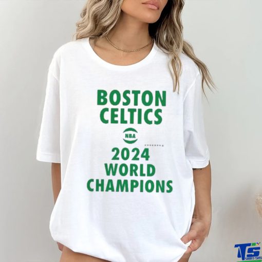 Boston Celtics NBA Final 2024 World Champions shirt