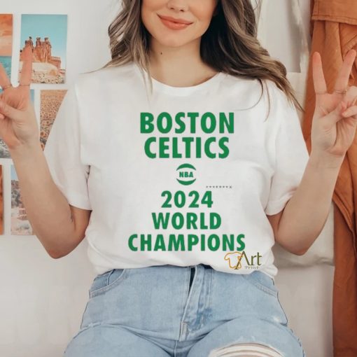 Boston Celtics NBA Final 2024 World Champions shirt