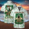Boston Celtics NBA Champions Floral Pattern Print Hawaiian Set