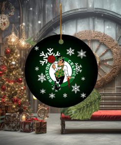 Boston Celtics NBA Xmas Gifts Merry Christmas Decorations Ornament
