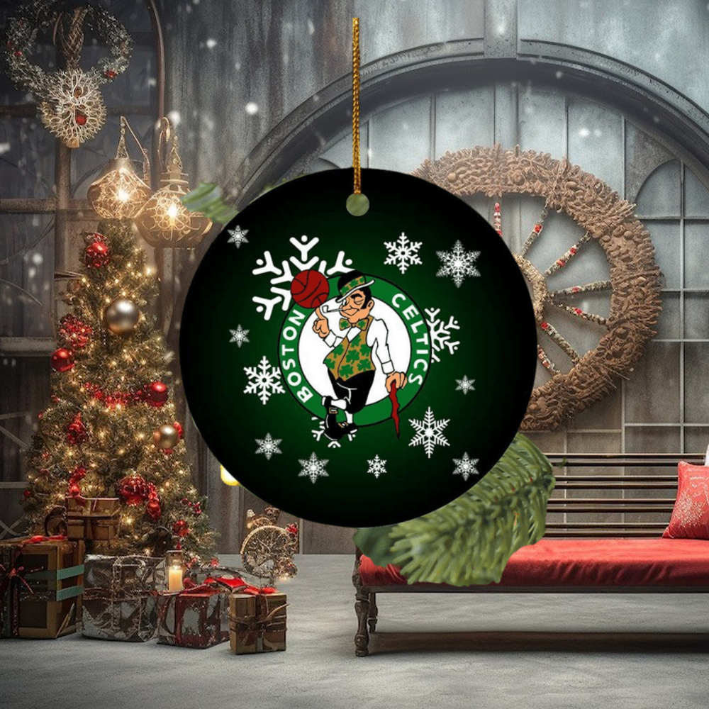 Boston Celtics NBA Xmas Gifts Merry Christmas Decorations Ornament Boston Celtics NBA Xmas Gifts Merry Christmas Decorations Ornament