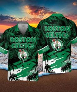 Boston Celtics National Basketball Association 2023 AOP Hawaiian Shirt