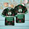 Boston Celtics National Basketball Association 2023 Hibiscus Logo AOP Hawaiian Shirt