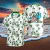 North Carolina Tar Heels Custom Name Personalized Camo Flower Pattern Hawaiian Shirt