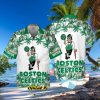 Boston Celtics Tropical And Basketball Pattern Print Hawaiian Shirt