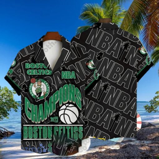 Boston Celtics National Basketball Association Hawaiian Shirt