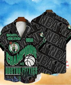 Boston Celtics National Basketball Association Hawaiian Shirt