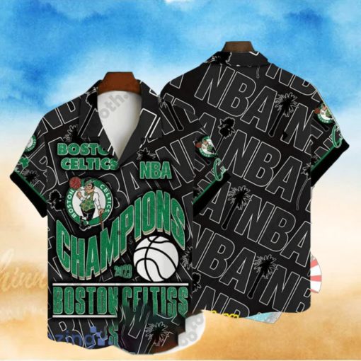 Boston Celtics National Basketball Association Hawaiian Shirt