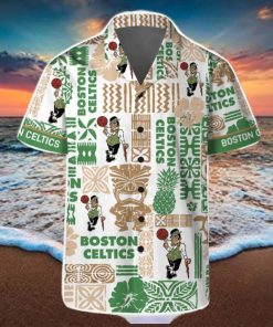 Boston Celtics National Basketball Association NBA Fans Hawaiian Shirt And Shorts