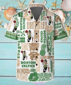 Boston Celtics National Basketball Association NBA Fans Hawaiian Shirt And Shorts