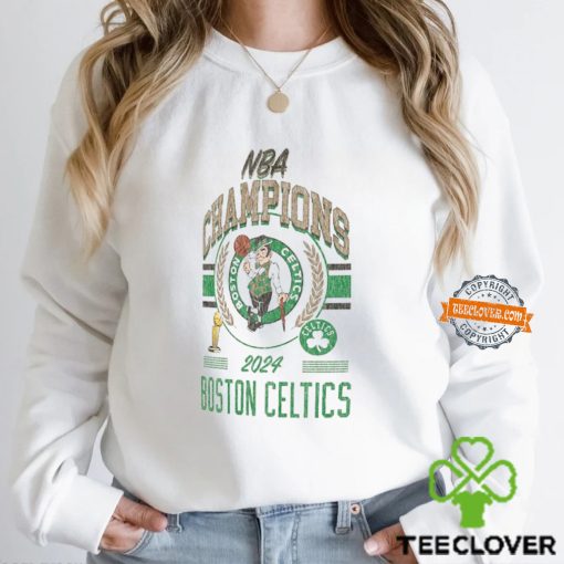 Boston Celtics New Era 2024 NBA Finals Champions Victory Chrome T Shirt