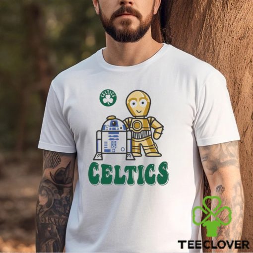 Boston Celtics Newborn & Infant Star Wars R2 D2 & C 3PO Shirt