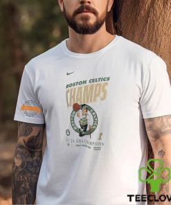 Boston Celtics Nike 2024 NBA Finals Champions Celebration Roster T Shirt