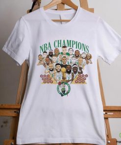 Boston Celtics Parade Luke Kornet 2024 Champions Banner Eighteen Shirt