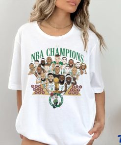 Boston Celtics Parade Luke Kornet 2024 Champions Banner Eighteen Shirt