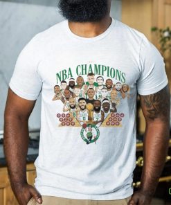 Boston Celtics Parade Luke Kornet 2024 Champions Banner Eighteen Shirt