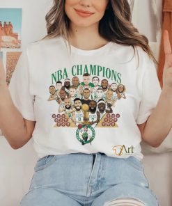 Boston Celtics Parade Luke Kornet 2024 Champions Banner Eighteen Shirt