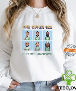 Boston Celtics Super Six 2024 Nba Champion Shirt