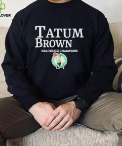 Boston Celtics Tatum Brown NBA Champions Mvp 2024 Shirt