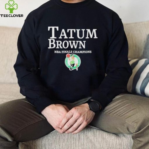 Boston Celtics Tatum Brown NBA Champions Mvp 2024 Shirt