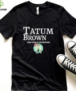 Boston Celtics Tatum Brown NBA Champions Mvp 2024 Shirt