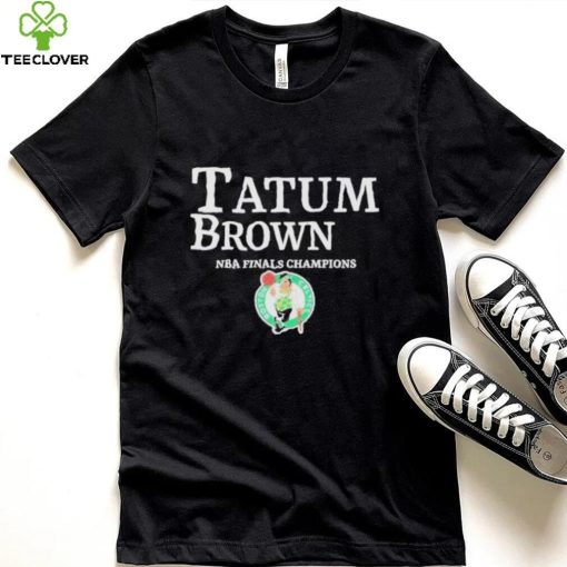 Boston Celtics Tatum Brown NBA Champions Mvp 2024 Shirt