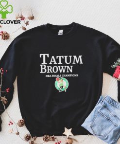 Boston Celtics Tatum Brown NBA Champions Mvp 2024 Shirt