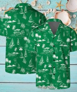 Boston Celtics Team Logo Beach Vibes Pattern Hawaiian Set