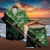 Boston Celtics NBA Team Logo Floral Leaf Pattern Hawaiian Set