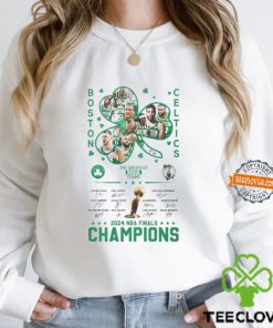 Boston Celtics The Greatest NBD Teams 2024 NBA Finals Champions T Shirt