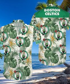 Boston Celtics Tropical Hawaiian Shirt