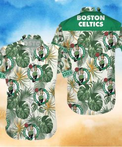 Boston Celtics Tropical Hawaiian Shirt