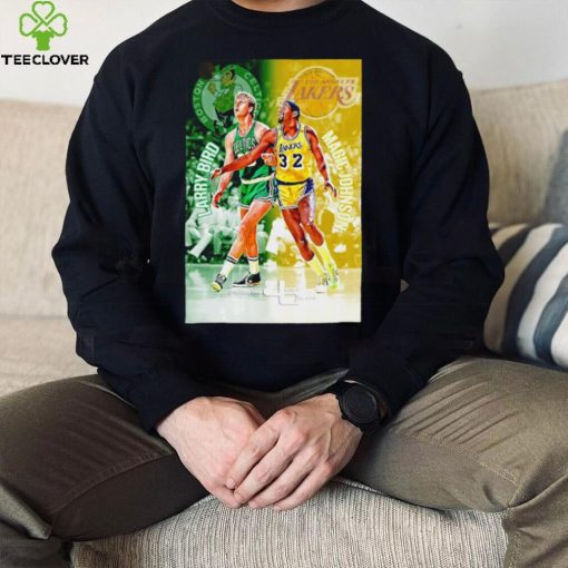 Boston Celtics Vs Los Angeles Lakers Larry Bird and Magic Johnson shirt