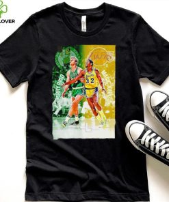 Boston Celtics Vs Los Angeles Lakers Larry Bird and Magic Johnson shirt