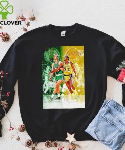 Boston Celtics Vs Los Angeles Lakers Larry Bird and Magic Johnson shirt